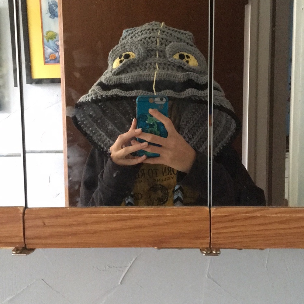 Handamde Crochet Hades Hat